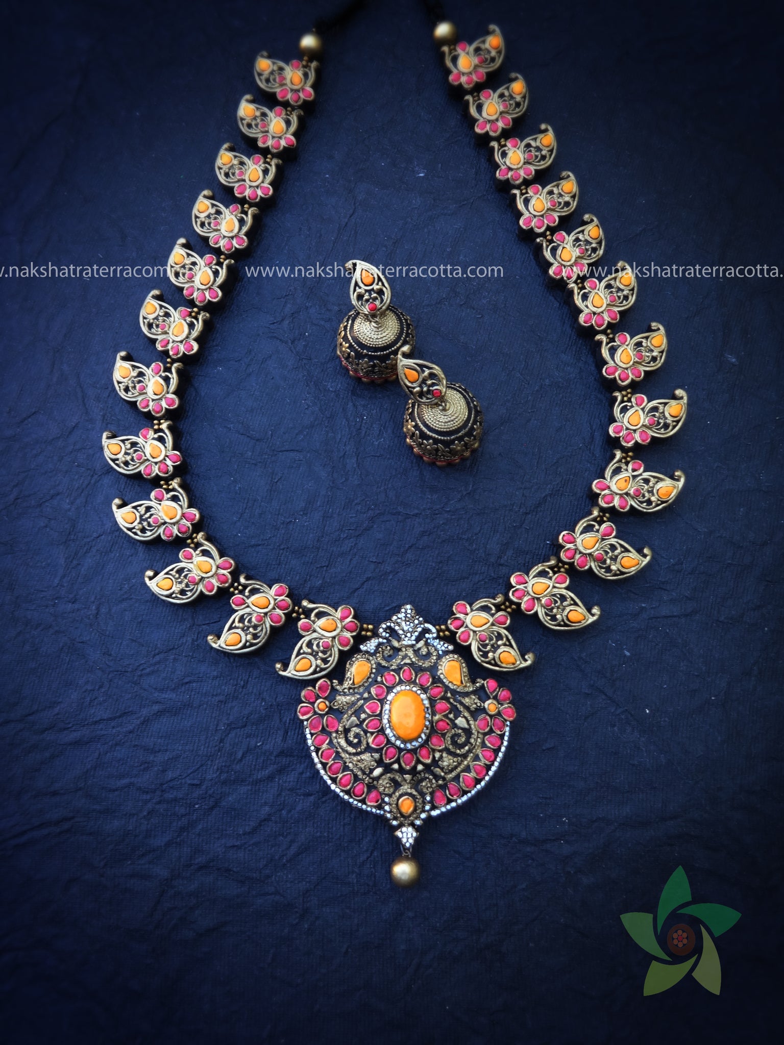 Mango Terracotta Jewellery Set