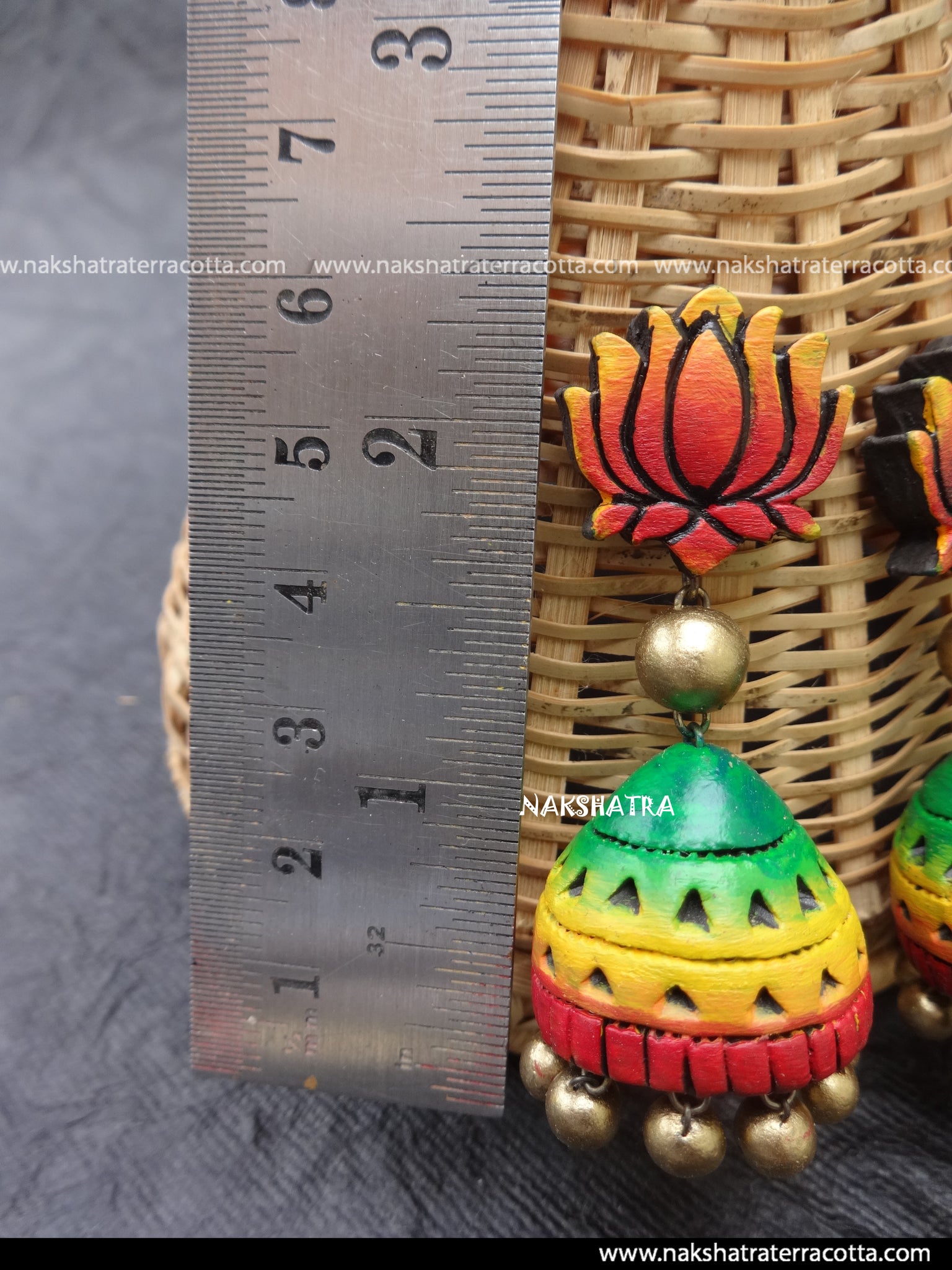 Teracotta jhumka