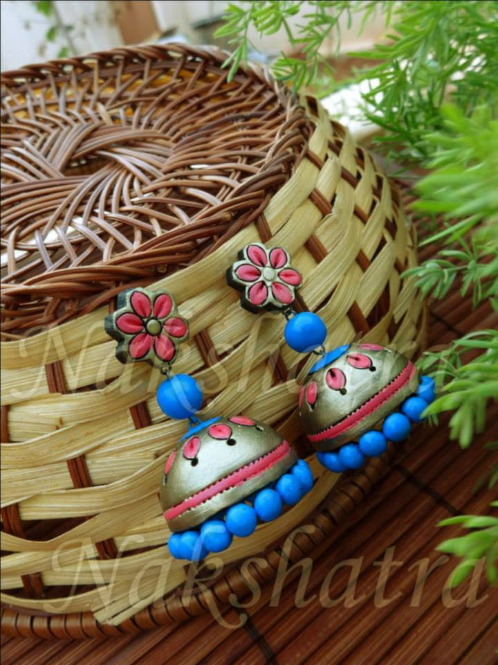 Terracotta Jhumkas