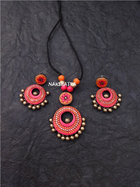 Terracotta necklace clearance online