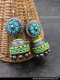 Teracotta jhumkas