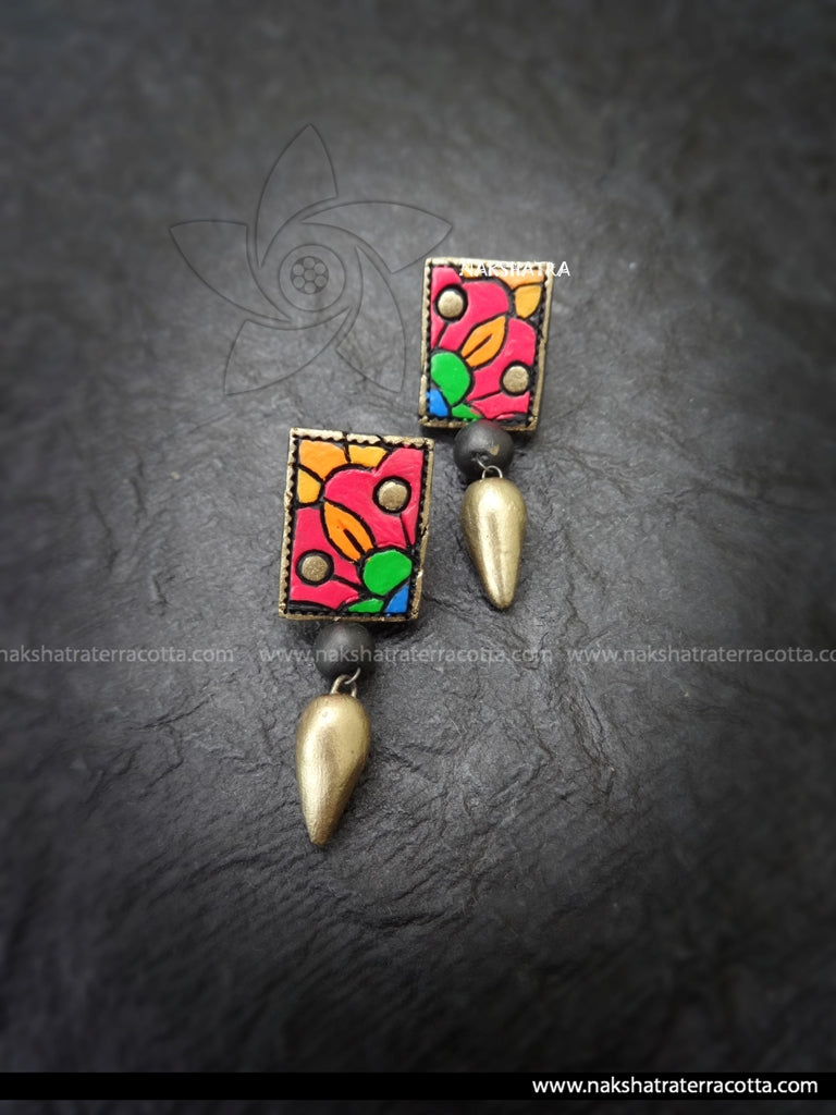 Multicolour earring