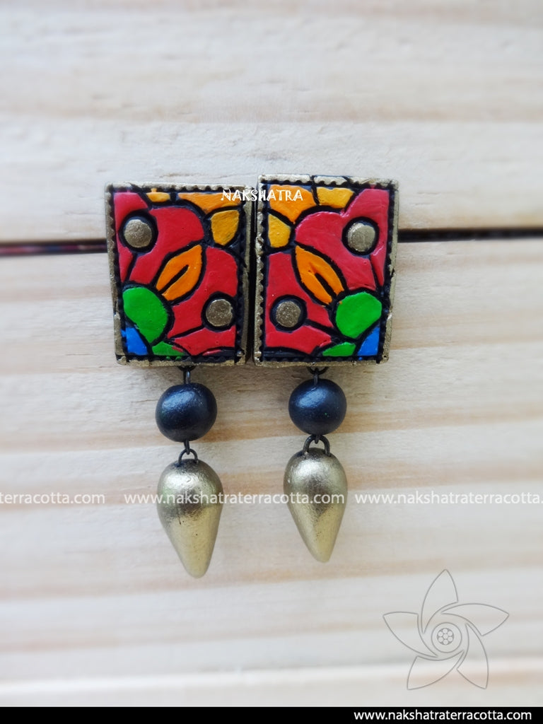 Multicolour earring