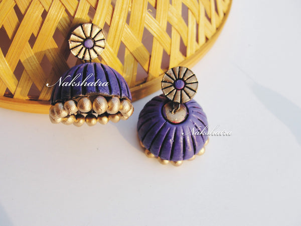 Terracotta Jhumkas