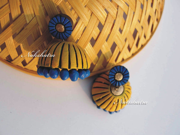 Terracotta Jhumkas
