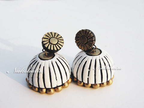 Terracotta Jhumkas