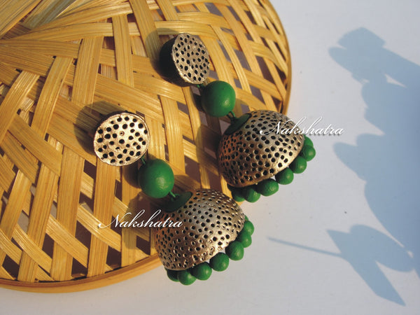Terracotta Jhumkas