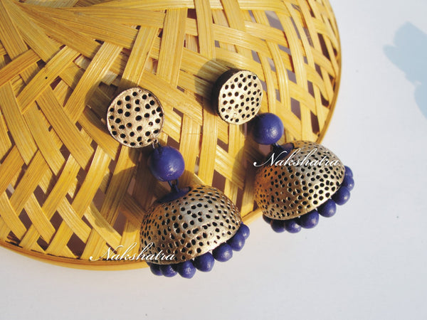 Terracotta Jhumkas