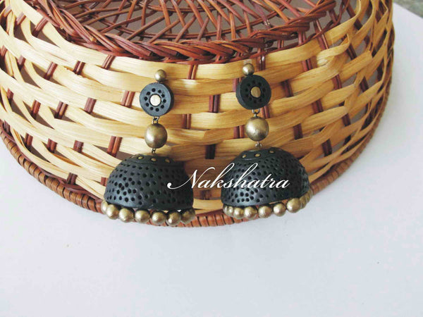 Terracotta Jhumkas