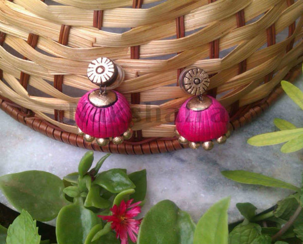 Terracotta Jhumkas
