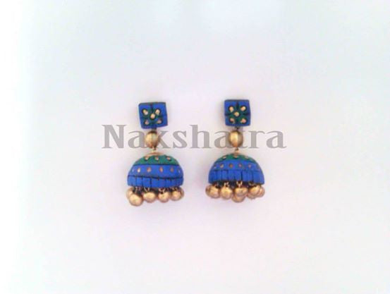 Terracotta Jhumkas