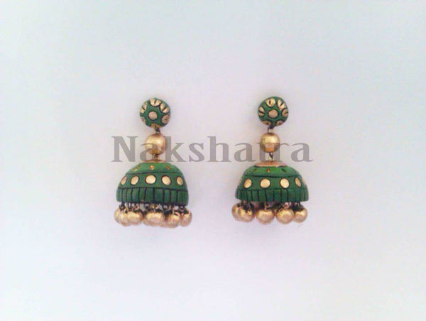 Terracotta Jhumkas