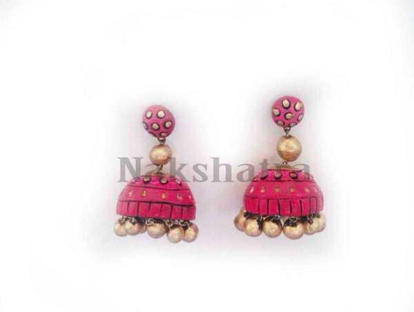 Terracotta Jhumkas