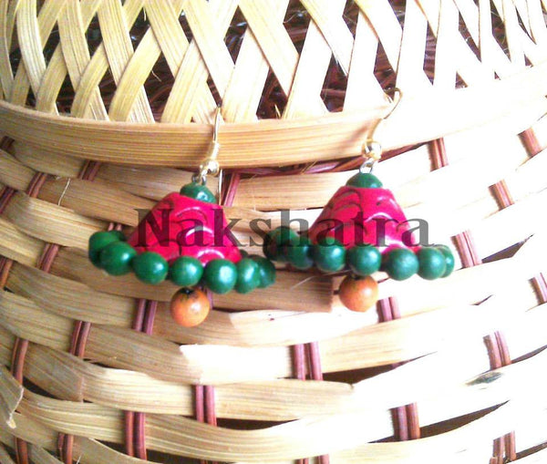 Terracotta Jhumkas