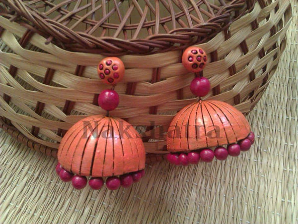Terracotta Jhumkas