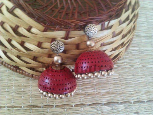 Terracotta Jhumkas