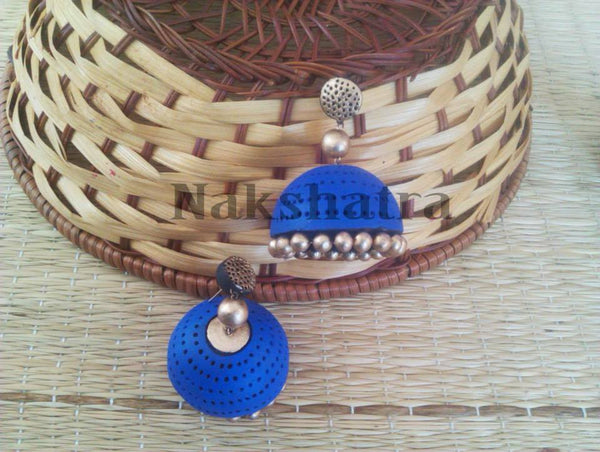 Terracotta Jhumkas