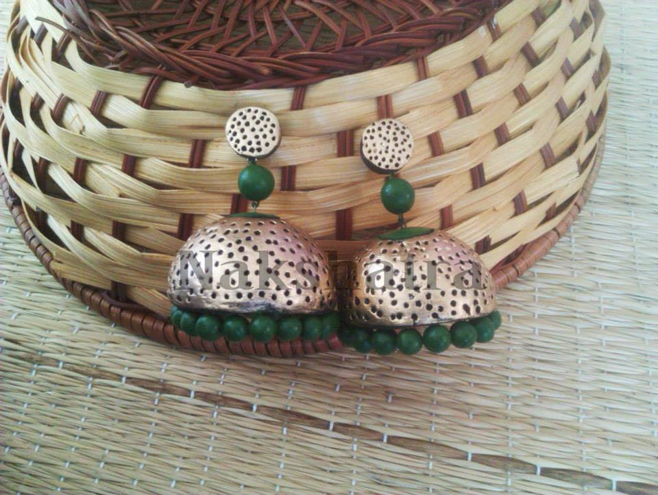 Terracotta Jhumkas