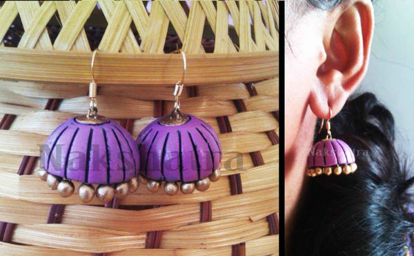 Terracotta Jhumkas