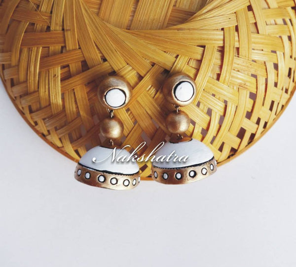 Terracotta Jhumkas