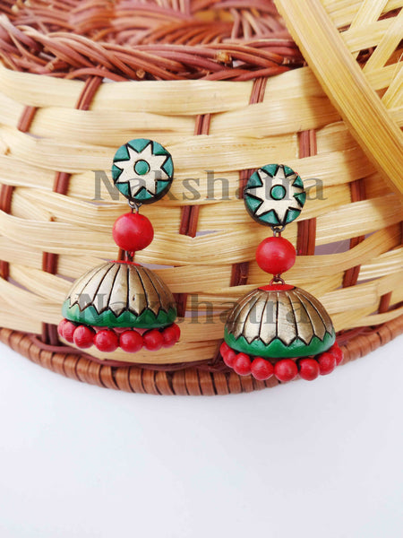 Terracotta Jhumkas