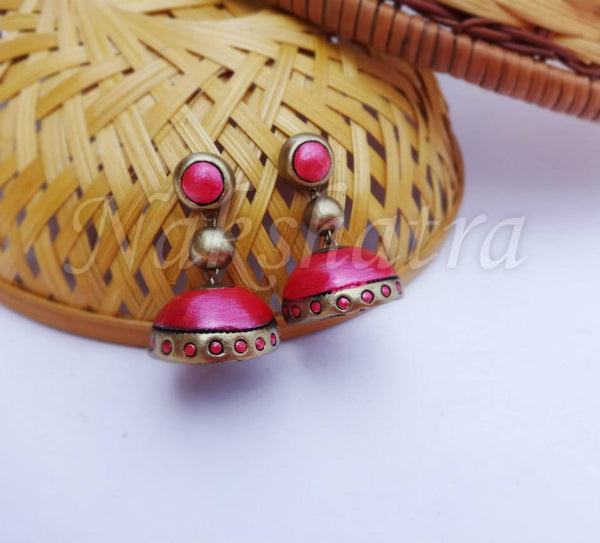 Terracotta Jhumkas