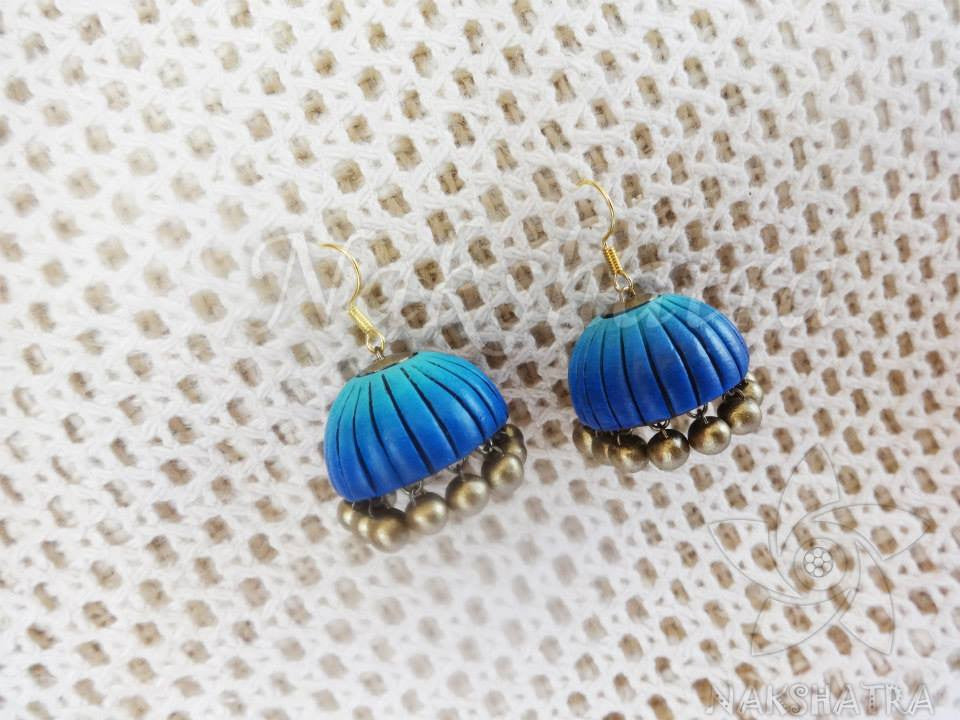 Terracotta Jhumkas