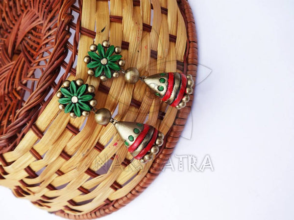 Terracotta Jhumkas