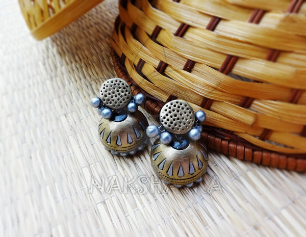 Terracotta Jhumkas