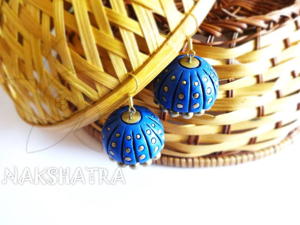 Terracotta Jhumkas
