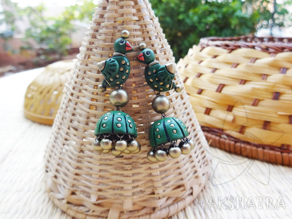 Terracotta Jhumkas