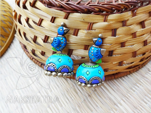 Terracotta Jhumkas