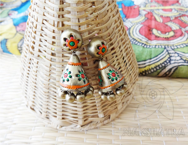 Terracotta Jhumkas