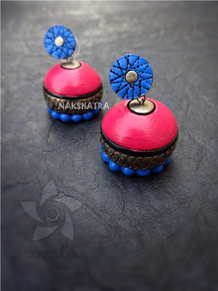 Terracotta jhumkas